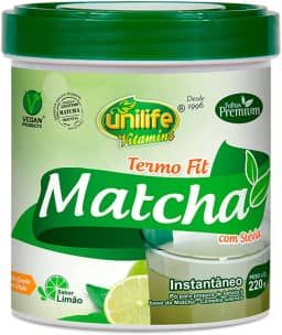 Matcha Termo Fit - Chá instantâneo - Sabor limão