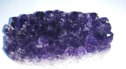 Ametista Drusa Natural Sem Base Mod 03 Com 720g E 6x12cm Para Meditação, Proteção E Decoração Energética