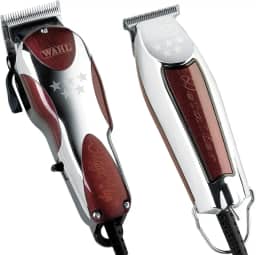 Kit Máquina Cabelo, Wahl, Magic/Detailer 220V, Prata