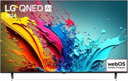 Smart TV 4K 50" LG QNED 50QNED85T Processador α8 AI Painel 120Hz Quantum Dot Nanocell Local Dimming Design Super Slim FreeSync webOS 24