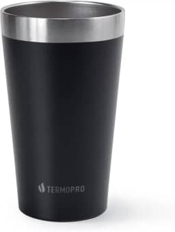 TERMOPRO Copo Térmico para Cerveja 473ml Preto