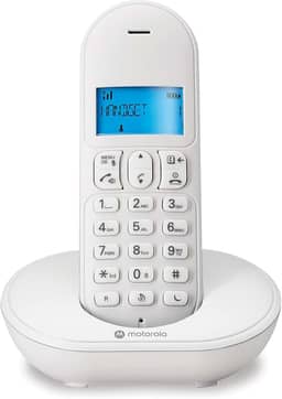 TELEFONE SEM FIO COM IDENTIFICADOR DE CHAMADAS E VIVA VOZ MT150W BRANCO – MOTOROLA