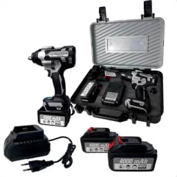 Chave de impacto a Bateria 21V 4Ah 1/2" Brushless com 2 baterias - SGT-7507-PRO - Sigma (110V/220V)