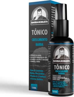 Produto Para Crescer Barba Tônico Crescimento Barba Robusta