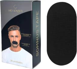 Fita Bucal Anti-Ronco para Dormir – Respiração Nasal, Sono Profundo e Energia Renovada | Somnus Tape by Mio Somnus (Mouth Tape) – 30 Unidades