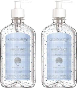 Kit Álcool Gel 70% Giovanna Baby Blue 2 Unidades 500 ml