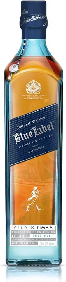 Whisky Escocês Blue Label Johnnie Walker Mars Garrafa 750ml