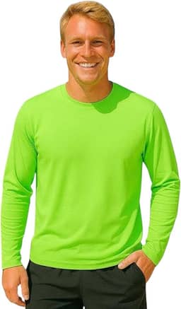 Camiseta PROTEÇÃO SOLAR UV 50+ Masculina Manga Longa Térmica Fitness Academia Corrida Praia Verão 247