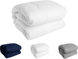 Edredom CASAL Algodao 400 FIOS Avulso Dupla face HOTEL POUSADA (BRANCO, CASAL/QUEEN)