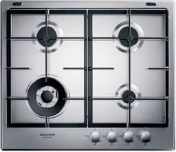 Cooktop 4 bocas Brastemp Gourmand Inox com duplachama e trempe com ferro fundido - BDK60DR 220V