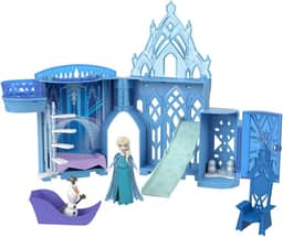 Disney Frozen Casa de Bonecas Castelo da Elsa Empilhável para crianças a partir de 3 anos