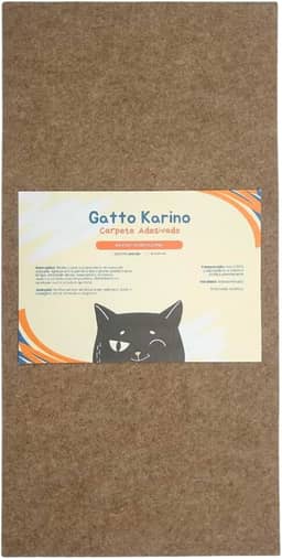 Gatto Karino Carpete Adesivado para Arranhador de Gatos, 30 x 60 cm (Bege)