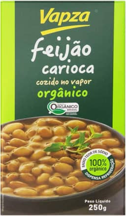 Feijão Carioca Orgânico Vapza
