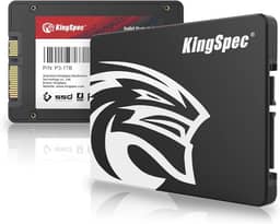 KingSpec SSD SATA de 2,5 polegadas de 1 TB, unidade de estado sólido interna SATA III 6Gb/s - Flash TLC 3D NAND, compatível com desktop/laptop/tudo em um