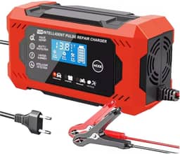 Carregador de bateria 12v inteligente carro moto - Bivolt