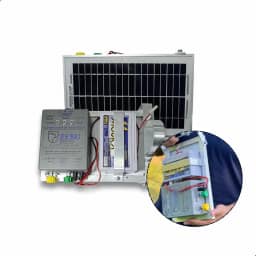Cerca Eletrica Solar Zs20bi 0,31 Joules C/bateria Moura - Zebu