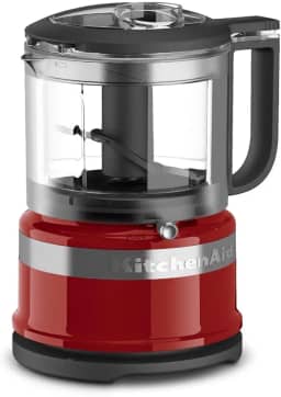 KitchenAid Mini processador de alimentos KFC3516ER 3,5 xícaras - Empire Red, plástico