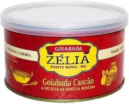 Goiabada Cascão Zélia Lata 400G, Doces Zélia (Embalagem pode variar)