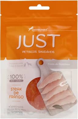 JUST Petisco Saudável - Steak De Frango P 55G