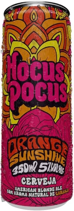 Hocus Pocus Cerveja Orange Sunshine American Blonde Ale 350Ml Lata