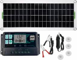 150W Painel Solar 12Vsolar Célula 60A Controlador Kit Placa Solar para Telefone RV Carro Caravan Home Camping Bateria Ao Ar Livre