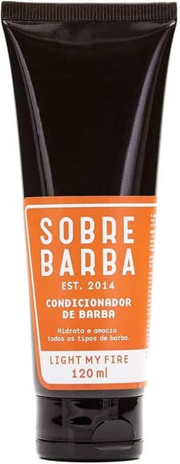 Condicionador de Barba - Light My Fire 120Ml, Sobrebarba, Laranja