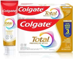 Creme Dental Colgate Total Anti Tártaro 3 unidades 90g