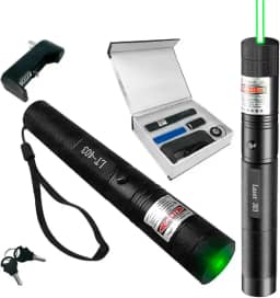 Caneta Laser Pinter Ultra Forte Verde Longo Alcance Caneta Verde Para Apresentação De Slides Apresentador Passador de Slides Sem Fio com Laser