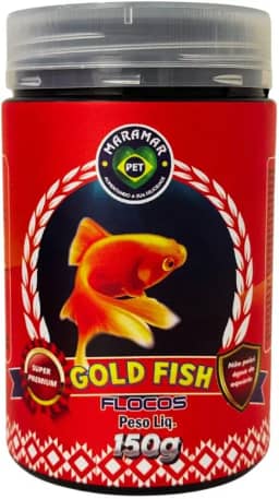 Ração Para Peixes Goldfish Flocos 150g Maramar