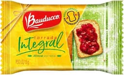 Torrada Integral Bauducco Sachê 15g Pacote Com 42 Unidades