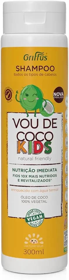 Griffus Shampoo Vou De Kids 300 Ml Cosméticos