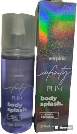 Body Splash Infinity Plim Desodorante Colônia 200ml - Wepink
