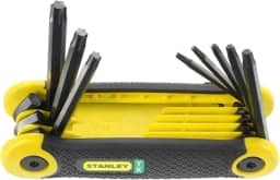 STANLEY Jogo de Chaves Torx® Tipo Canivete Emborrachado com 8 Peças 69-266