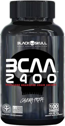 Bcaa 2400 - 100 Tabletes - Black Skull, Black Skull