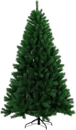 Árvore De Natal 1,80cm Pinheiro Alto Luxo 850Galhos Cheia Resistente Pinheiro De Natal Tradicional Verde Premium