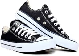 Tenis Casual Feminino Masculino All Kalum Star Vulcanizado Confortavel Sola Reta