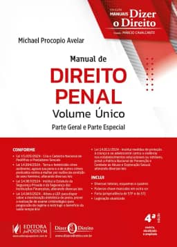 Manual de Direito Penal Volume Único - Parte Geral e Parte Especial - 4 Edição 2025 juspodivm