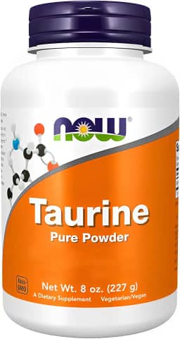 NOW Foods Taurina em Pó 227 g Importado