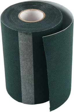 Casca de cola de grama artificial, fita de costura de grama artificial de 998 x 15 cm, fita de grama de costura sintética para conectar tapete de gramado verde, colar grama falsa ou tapetes ao ar