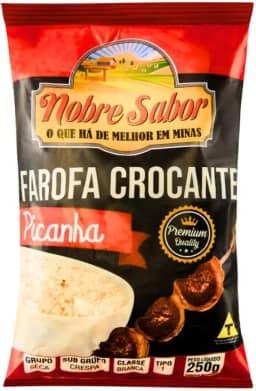 Farofa Pronta de Picanha 250g - Santa Maria