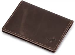 Carteira Masculina Porta Cartão Slim Couro Bovino