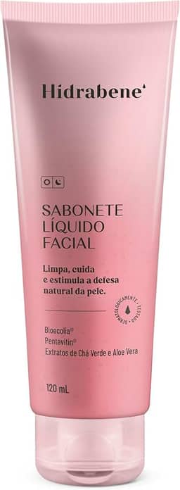 Sabonete Líquido Facial 120ml - Hidrabene