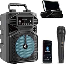 Caixa de Som Amplificada ACA 255 Hit com microfone Karaokê - RMS, Bluetooth, Rádio FM, USB