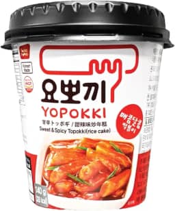 Bolinho de Arroz Yopokki Coreano Sabor Picante 100G Young