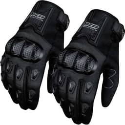 Luva X11 Blackout Moto Motoqueiro Motociclista Motoboy Cor Preto