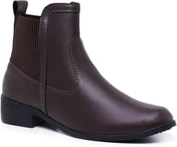 Botina Feminina Coturno Country em Couro