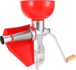 Espremedor de tomate profissional manual com coador de frutas, espremedor de limão, extrator com alça ergonômica, para molho de frutas e legumes