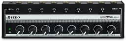 Amplificador de Fones VEDO HA800-P (8 Canais) com Controle Individual de Volume, Entrada Áudio Profissional, Ideal para Gravação e Uso Multiusuário