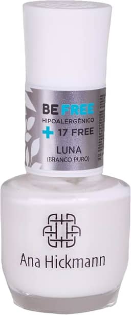 Esmalte Hipoalergênico Ana Hickmann 9ml - Luna - Secagem Rápida, Alta Cobertura e Aplicação Suave - Verniz para Unhas