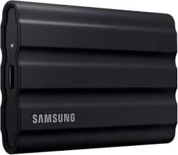 SAMSUNG T7 Shield 1 TB, até 1050 MB/s, USB 3.2 Gen2, resistente, classificação IP65, para fotógrafos, criadores de conteúdo e jogos, unidade de estado sólido externa portátil (MU-PE1T0S/AM, 2022